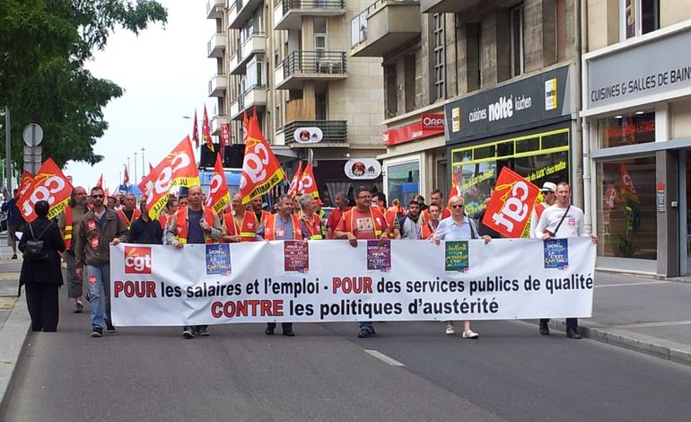 Rouen : CGT, intermittents et Petroplus dans la rue