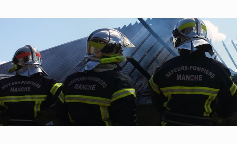 Près de Carentan, 300 chevaux évacués à cause d'un incendie
