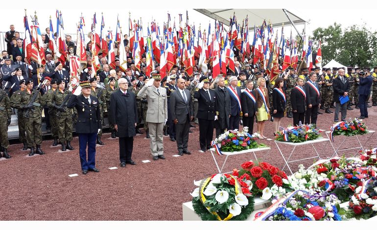 Le 70éme anniversaire de la fin de la bataille de Normandie célébré à  Montormel