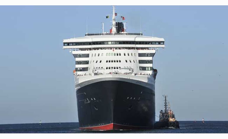 Le Queen Mary 2 fait escale à Cherbourg !