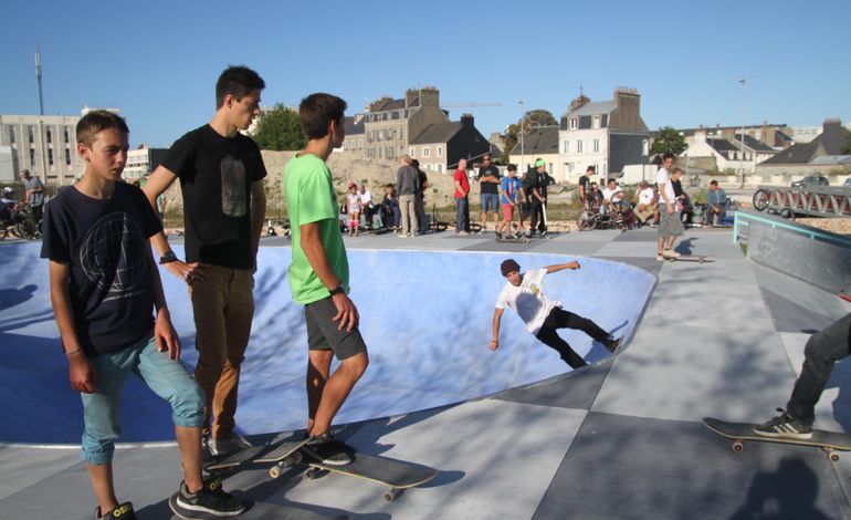 Cherbourg : le nouveau skate park, "the place to be" !