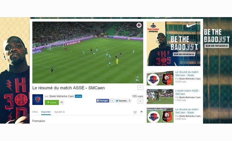 Saint-Etienne - Caen (1-0) : le résumé vidéo
