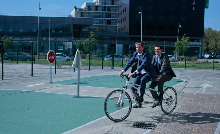 Nouveau à Caen : une piste pour apprendre à faire du vélo