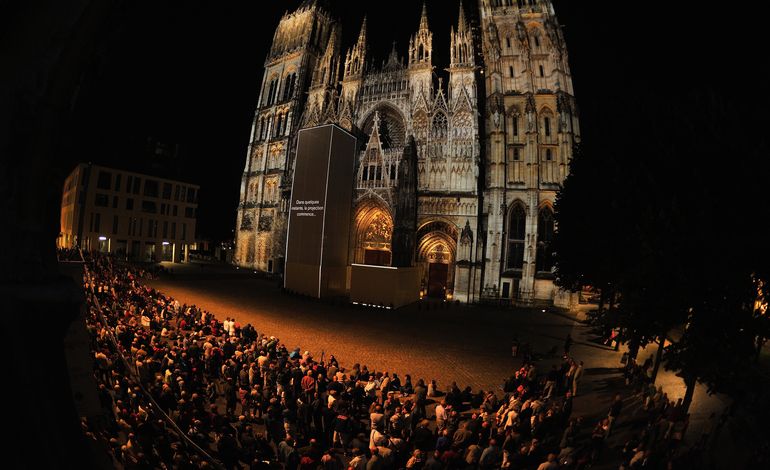 Rouen : 322 000 spectateurs à Cathédrale de Lumière