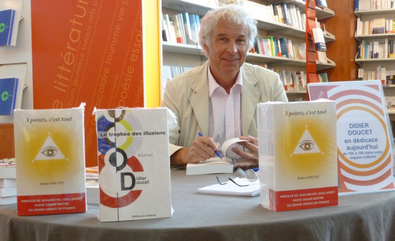 Rouen : Didier Doucet en dédicace à Cultura
