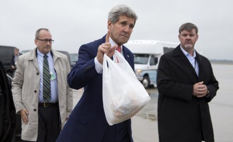 Le Caire (AFP). Egypte: John Kerry arrivé au Caire pour soutenir la reconstruction de Gaza
