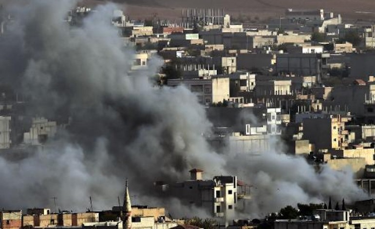 Mursitpinar (Turquie) (AFP). Syrie: la coalition anti-EI réunie à Washington, les jihadistes au centre de Kobané
