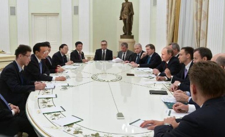 Moscou (AFP). Poutine loue les relations économiques entre Moscou et Pékin, des alliés naturels
