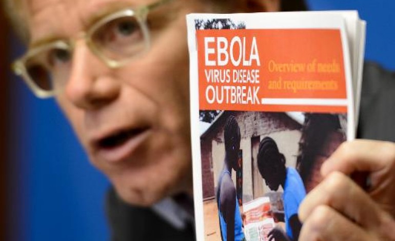 Genève (AFP). Ebola: l'OMS prévoit de cinq à dix fois plus de cas recensés par semaine en décembre