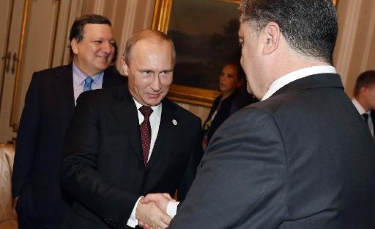 Milan (AFP). Ukraine: mini-sommet à Milan avec Poutine et Porochenko
