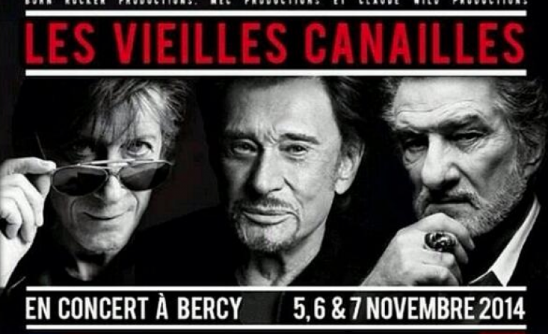Une sixième date à Bercy le 10 novembre pour le trio Hallyday-Mitchell-Dutronc
