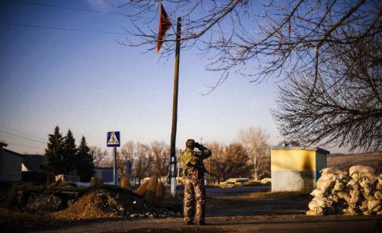 Kiev (AFP). L'Ukraine se prépare à une éventuelle offensive séparatiste 