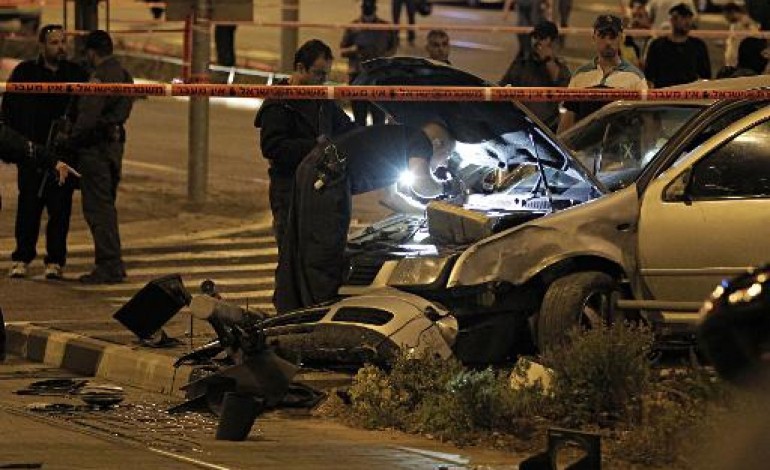 Jérusalem (AFP). Jérusalem: plusieurs blessés dans une attaque à la voiture, l'auteur tué 