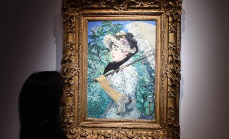 New York (AFP). Le Printemps de Manet vendu 65 millions de dollars à New York