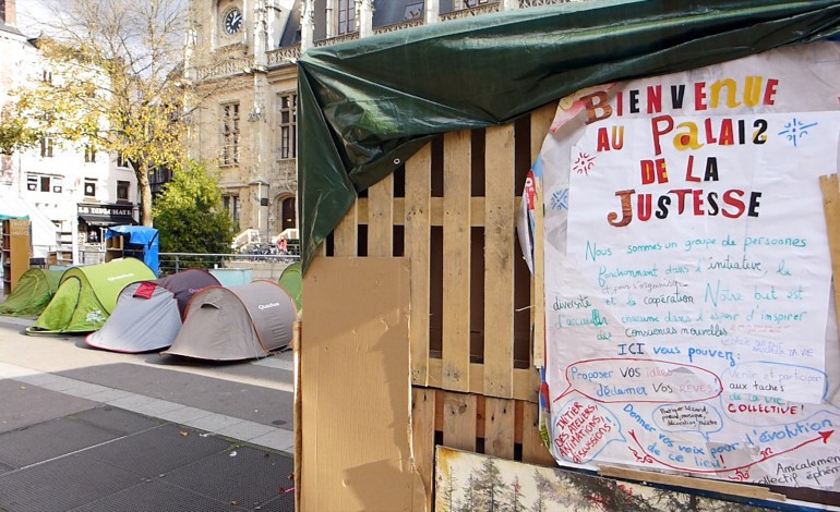 Notre reportage vidéo dans le campement en mémoire de Rémi Fraisse à Rouen