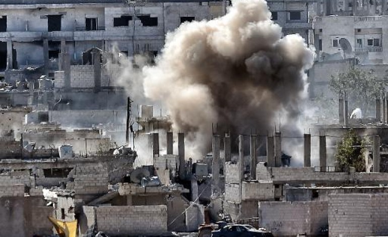 Beyrouth (AFP). Syrie: la coalition frappe la branche d'Al-Qaïda