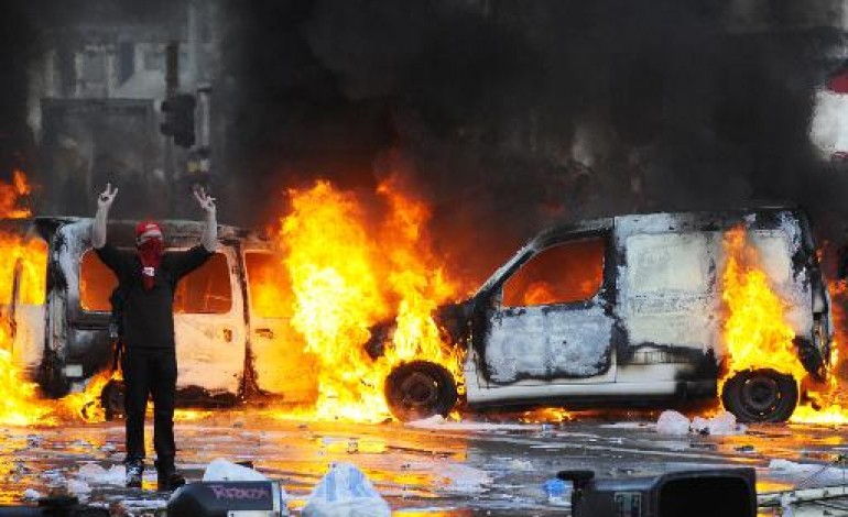 Bruxelles (AFP). Belgique: manifestation monstre, émaillée d'incidents, contre l'austérité