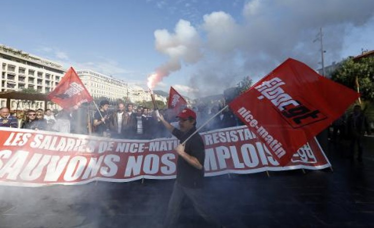 Nice (AFP). Reprise Nice-Matin: la coopérative des salariés, soutenue par Tapie, retenue 