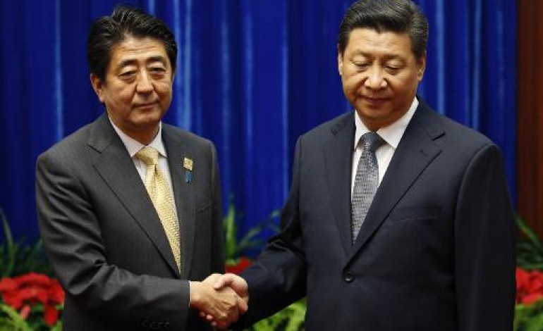 Pékin (AFP). Sommet de l'Apec: premiers pas vers un dégel sino-japonais à Pékin
