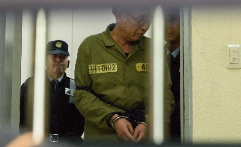Gwangju (Corée du Sud) (AFP). Naufrage en Corée du Sud: le capitaine du ferry condamné à 36 ans de prison