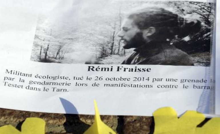Toulouse (AFP). Rémi Fraisse: les gendarmes ont mis en cause une grenade dès le début