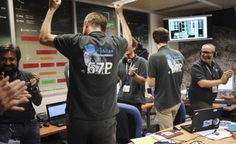 Paris (AFP). Mission Rosetta: un succès pour l'Europe spatiale estime la presse