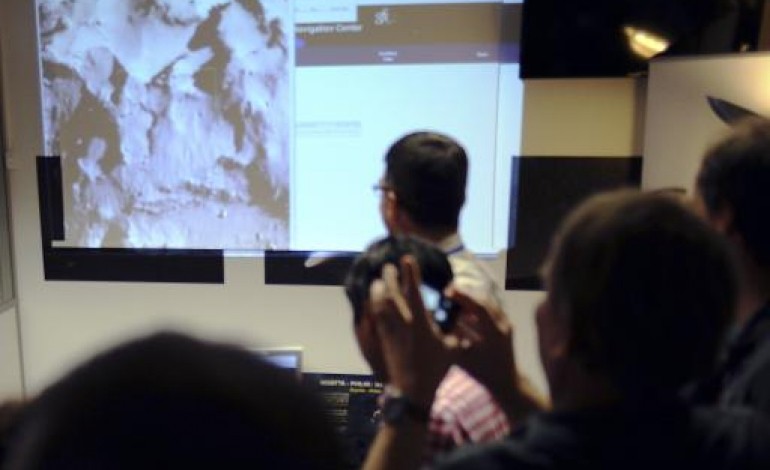 Paris (AFP). Mission Rosetta: check-up en cours pour le robot Philae posé sur la comète Tchouri