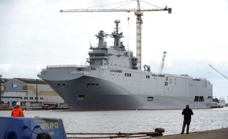 Moscou (AFP). Mistral: la Russie donne 15 jours à la France pour livrer un premier navire