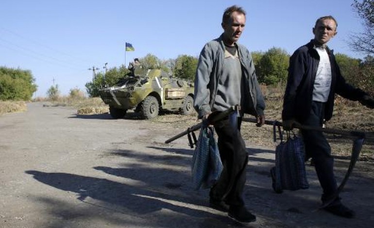 Kiev (AFP). Ukraine: cinq civils, dont deux enfants, tués par un tir d'artillerie dans l'Est