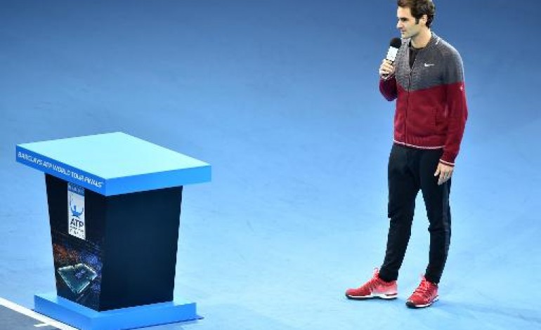 Londres (AFP). Masters: quid de la Coupe Davis après le forfait de Federer, blessé?