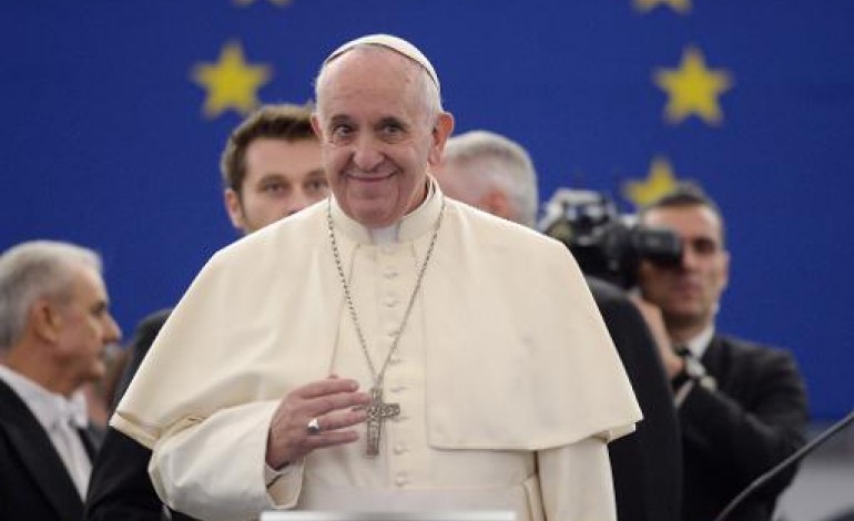 Strasbourg (AFP). UE: le pape François à Strasbourg pour revigorer l'Europe 