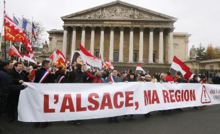 Paris (AFP). Découpage territorial: l'Assemblée nationale adopte la réforme des régions