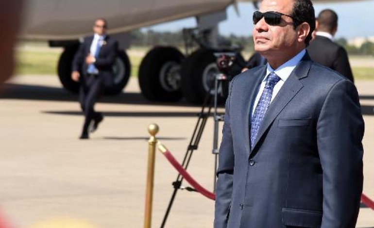 Paris (AFP). Le président égyptien Sissi à Paris pour conforter son rôle régional