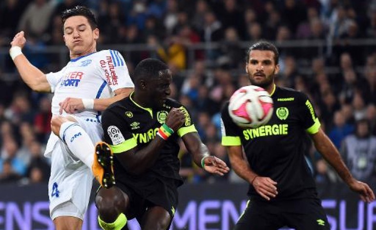 Marseille (AFP). Ligue 1: Marseille stoppe Nantes et reprend ses distances avec Paris