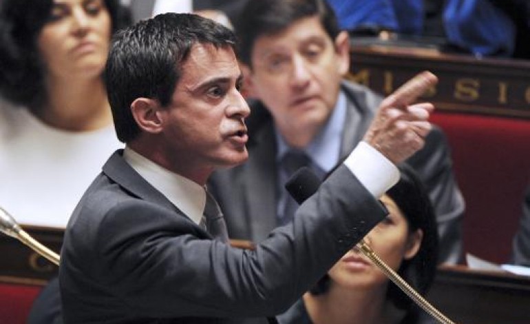 Paris (AFP). Valls dénonce les provocations de certains responsables patronaux 
