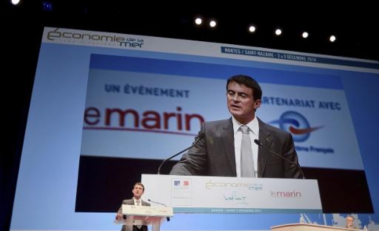 Nantes (AFP). Aux Assises de la mer, Valls se fait le chantre de la croissance bleue