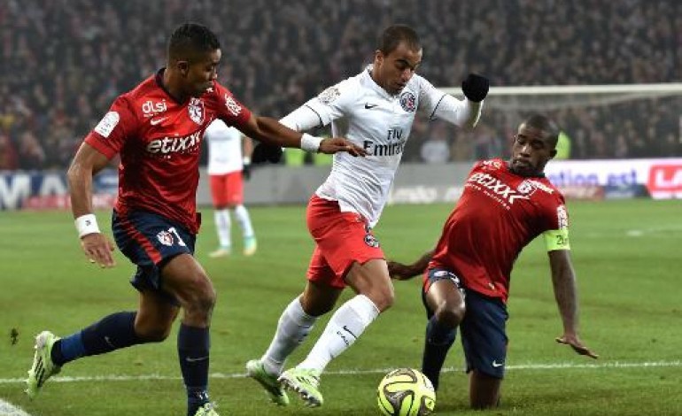 Paris (AFP). Ligue 1: accroché à Lille, le PSG reste 2e derrière l'OM