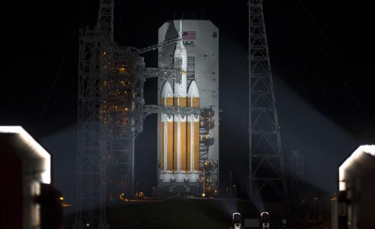 Cap Canaveral (Etats-Unis) (AFP). Orion prête pour son vol d'essai, premier pas vers la conquête de Mars