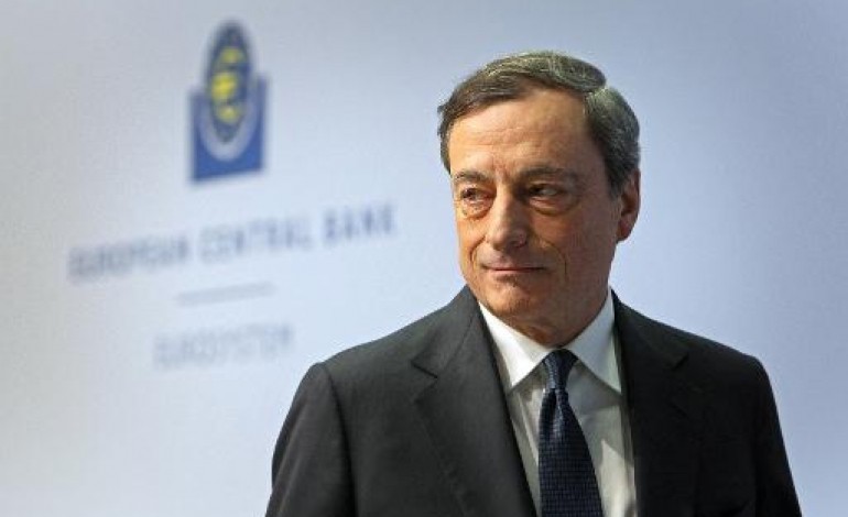 Francfort (AFP). La BCE a intensifié ses préparatifs à un possible assouplissement quantitatif