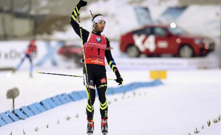 Östersund (Suède) (AFP). Biathlon: le doublé pour Fourcade, Mäkäräinen au top à Östersund