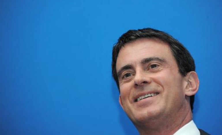 Paris (AFP). Valls se voit à Matignon jusqu'à la fin du quinquennat en 2017 