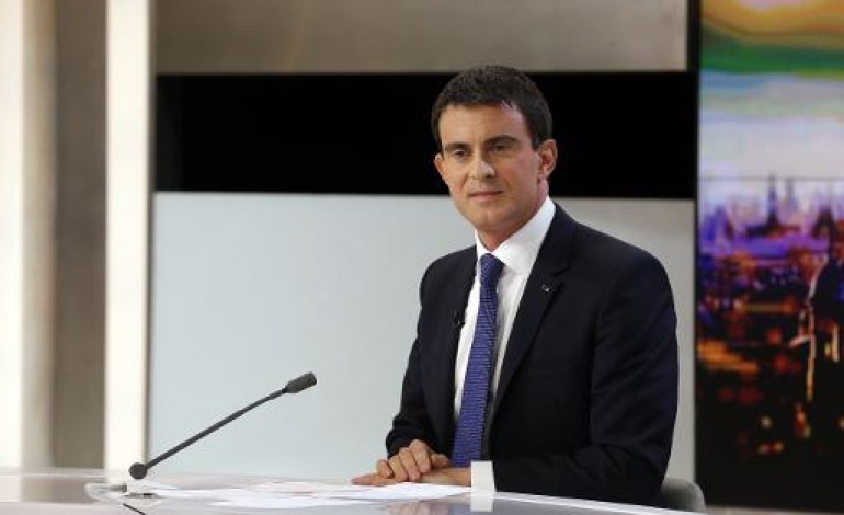 Paris (AFP). Pacte de responsabilité: plus de la moitié des salariés concernés d'ici la fin de l'année, espère Valls