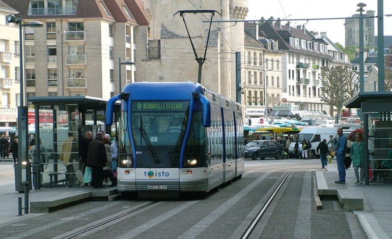 Service minimum pour les transports en commun en agglomération de Caen