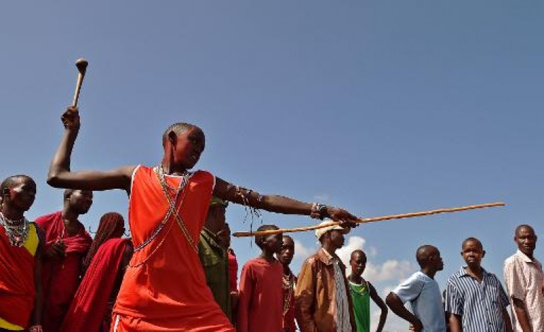 Kimana (Kenya) (AFP). Au Kenya, des Jeux Olympiques masaï pour sauver les derniers lions