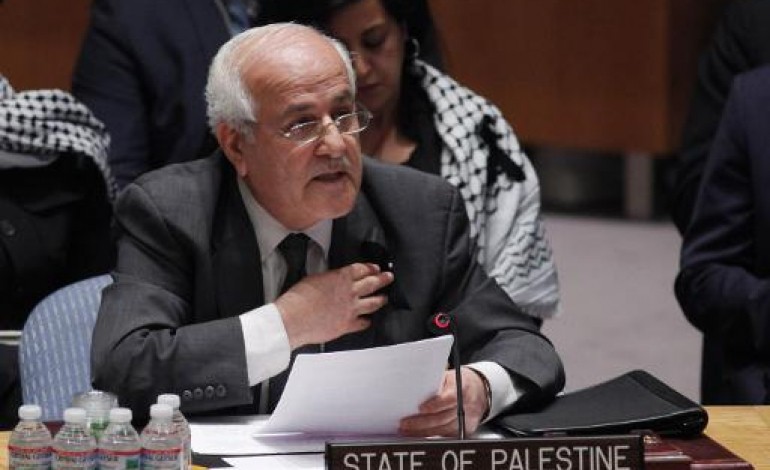 Nations unies (Etats-Unis) (AFP). Résolution palestinienne à l'ONU: consultations avant un éventuel texte