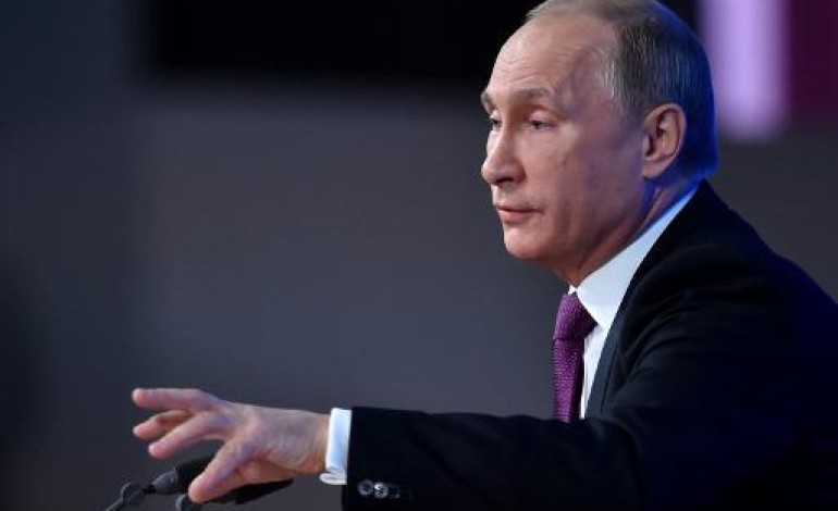 Moscou (AFP). Poutine accuse l'Occident de créer un nouveau Mur en Europe