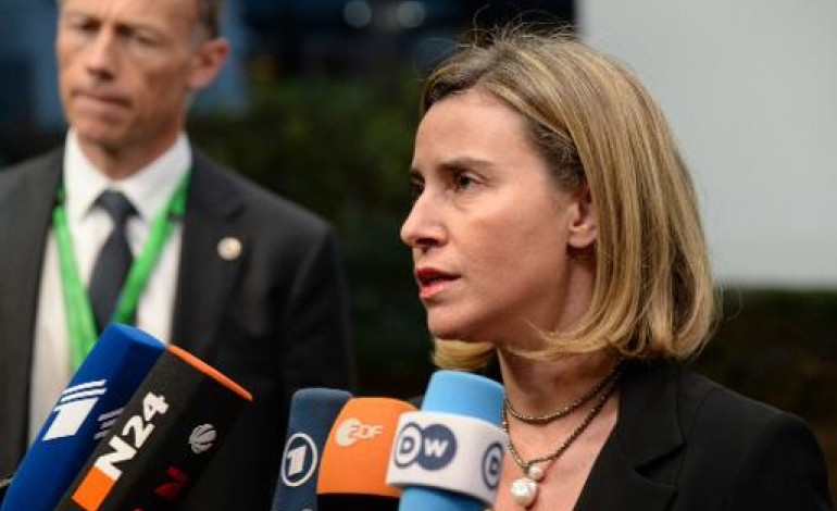 Bruxelles (AFP). Nouvelles sanctions de l'UE qui appelle Moscou à un changement radical