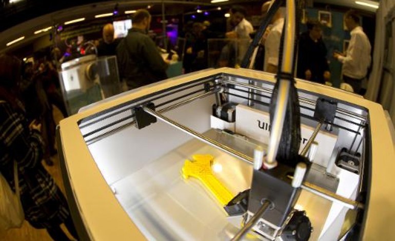 Paris (AFP). Imprimantes 3D: un cadeau de Noël encore réservé aux fans des technologies