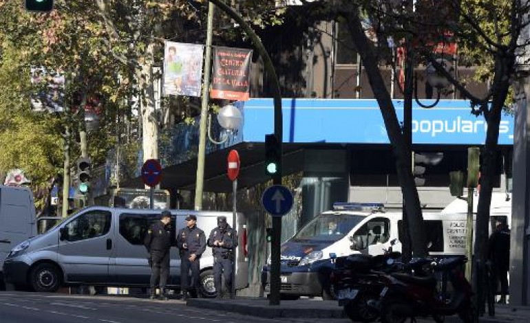 Madrid (AFP). Espagne: un désespéré lance sa voiture sur le siège du parti au pouvoir