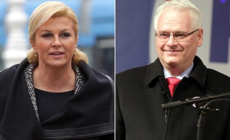 Zagreb (AFP). Croatie: le sortant et la conservatrice au 2e tour de la présidentielle